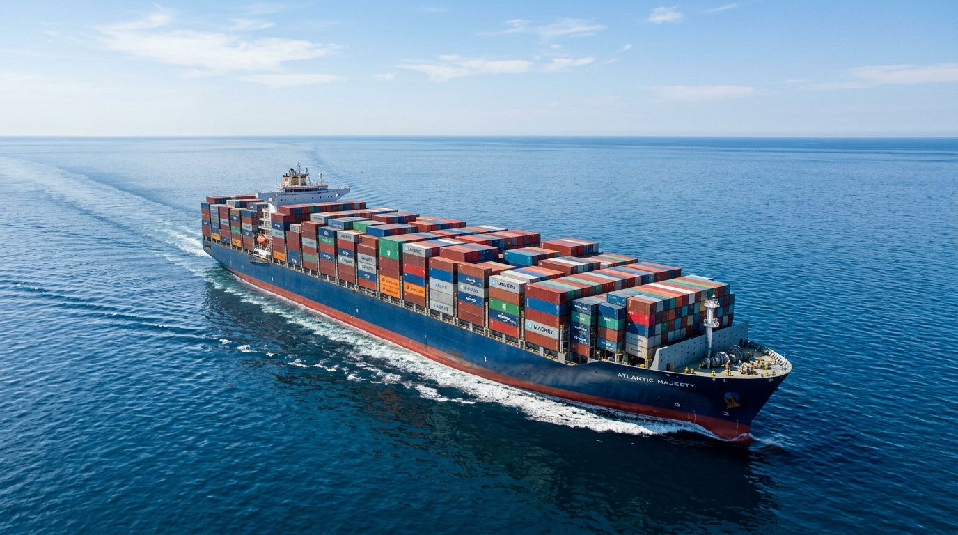 Kapal Kontainer Pengiriman Laut Ocean Freight